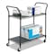 Safco Steel, 400 lb Load Capacity, 2 Shelves, 43.75" W 5337BL - alternate 1
